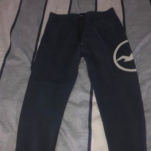 Navy blue hollister joggers